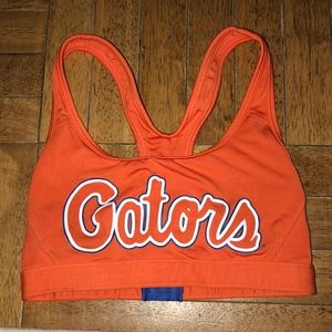 Florida gator sports bra